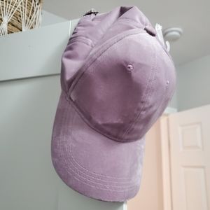 Velvet Lavender Hat